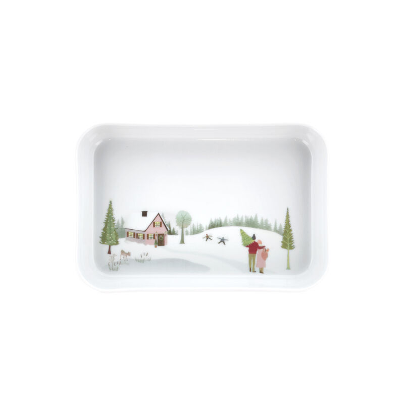 Vinter Pliss&eacute; Fad rektangul&aelig;rt