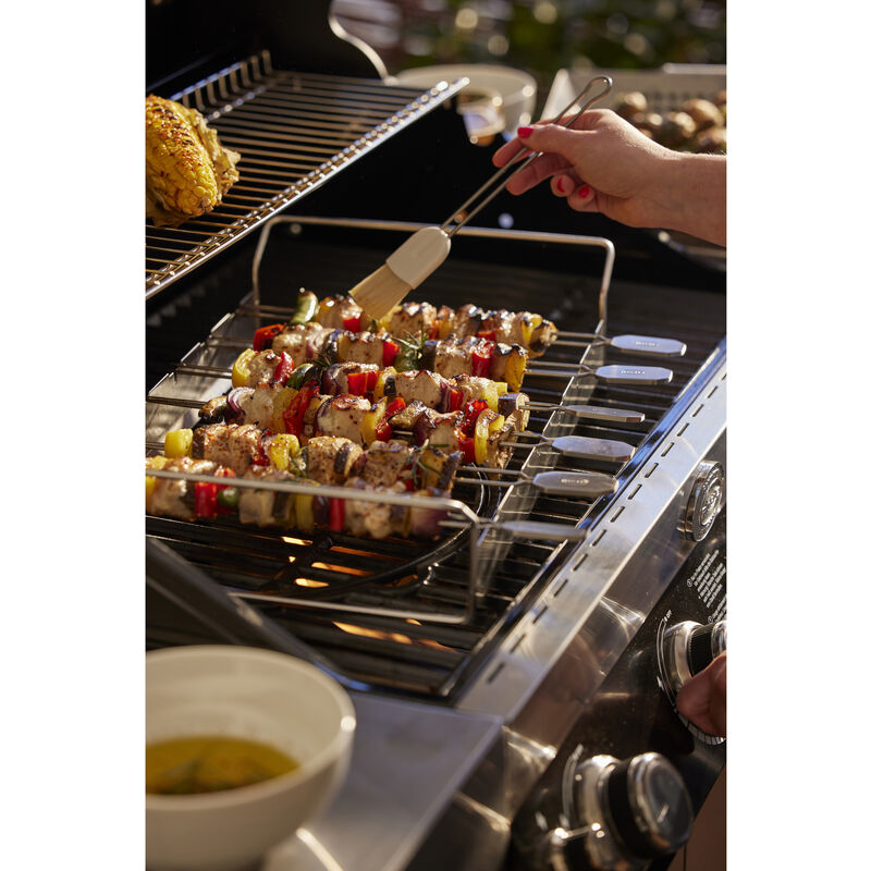 Grillspyd m. stativ 6 stk.