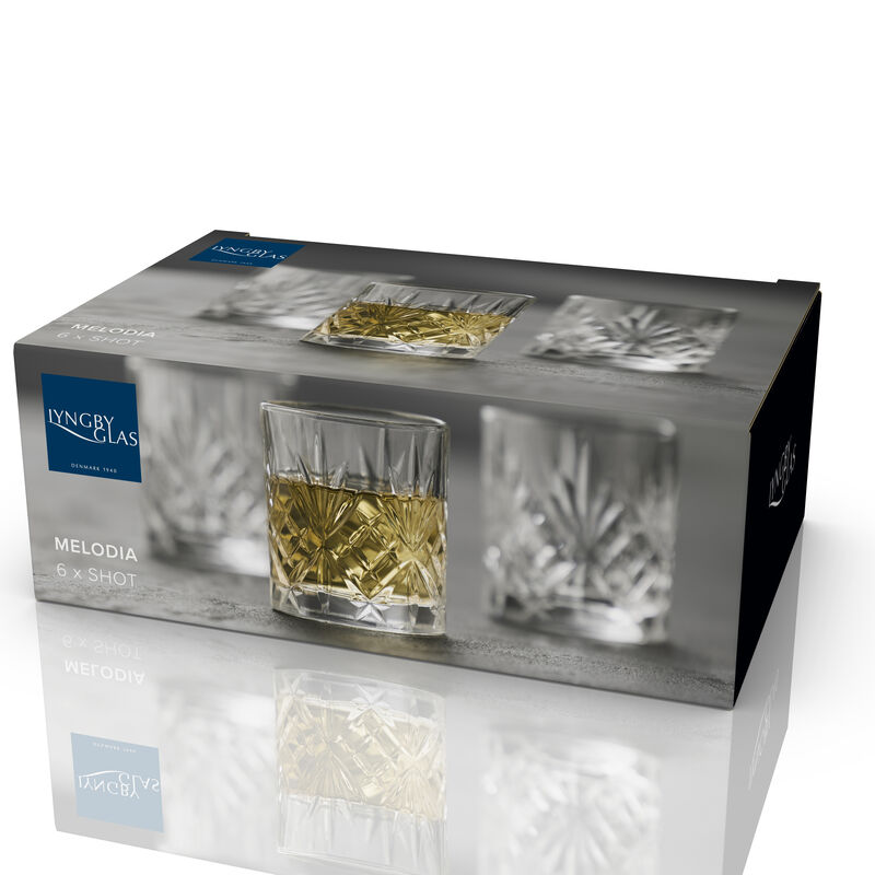 Melodia Shotglass 6 stk.