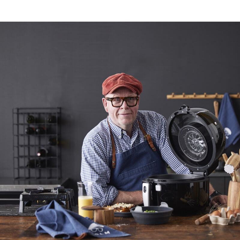 Rund Silikoneform til airfryer