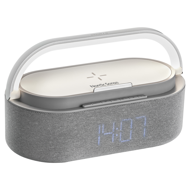 Väckarklocka med ljus