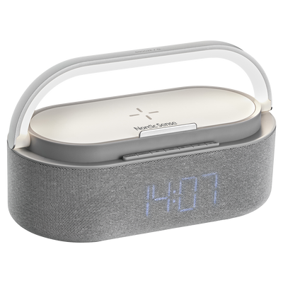 Vekkerklokke med lys Vekkerklokke med lys