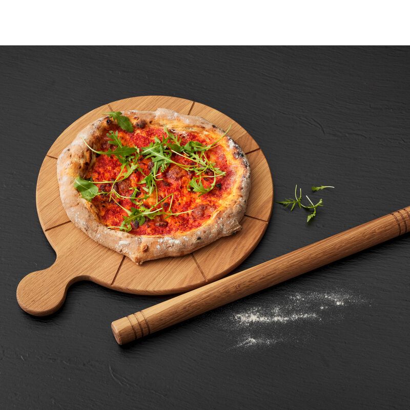 Foresta Pizzaskärbräda med räfflor