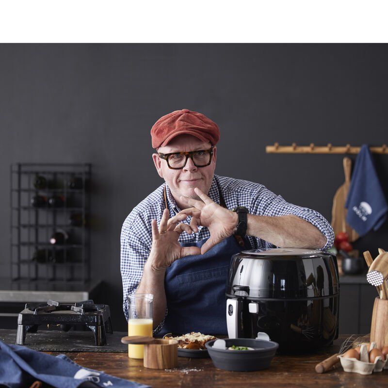 Rund Silikonform til airfryer