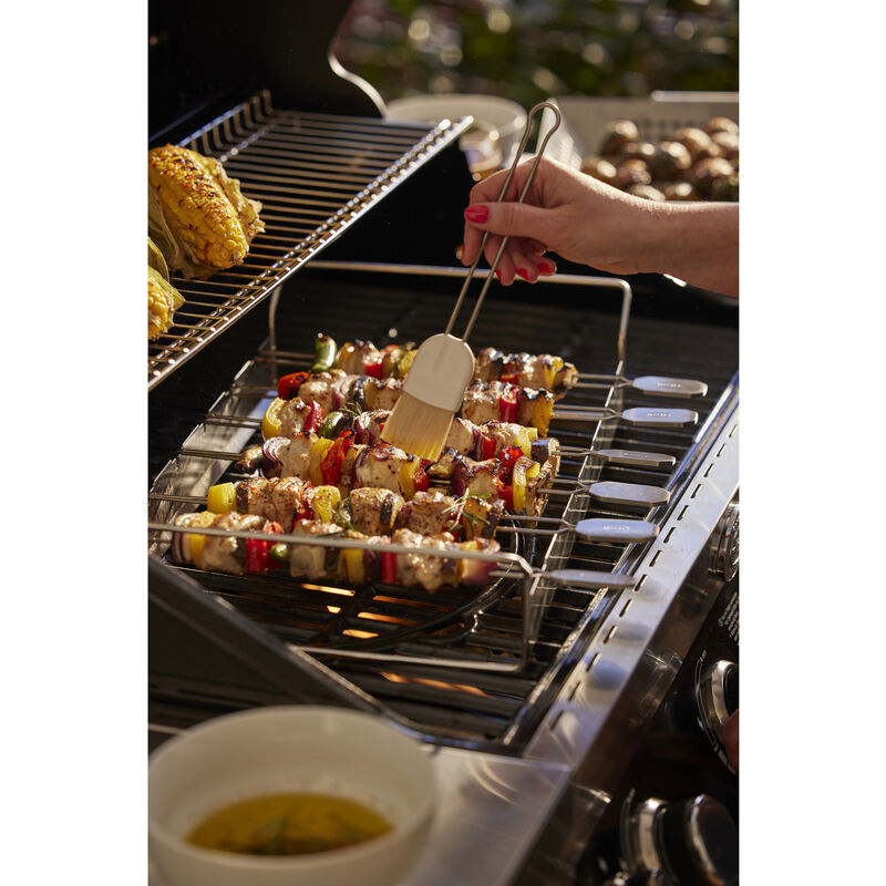 Grillspyd m. stativ 6 stk.