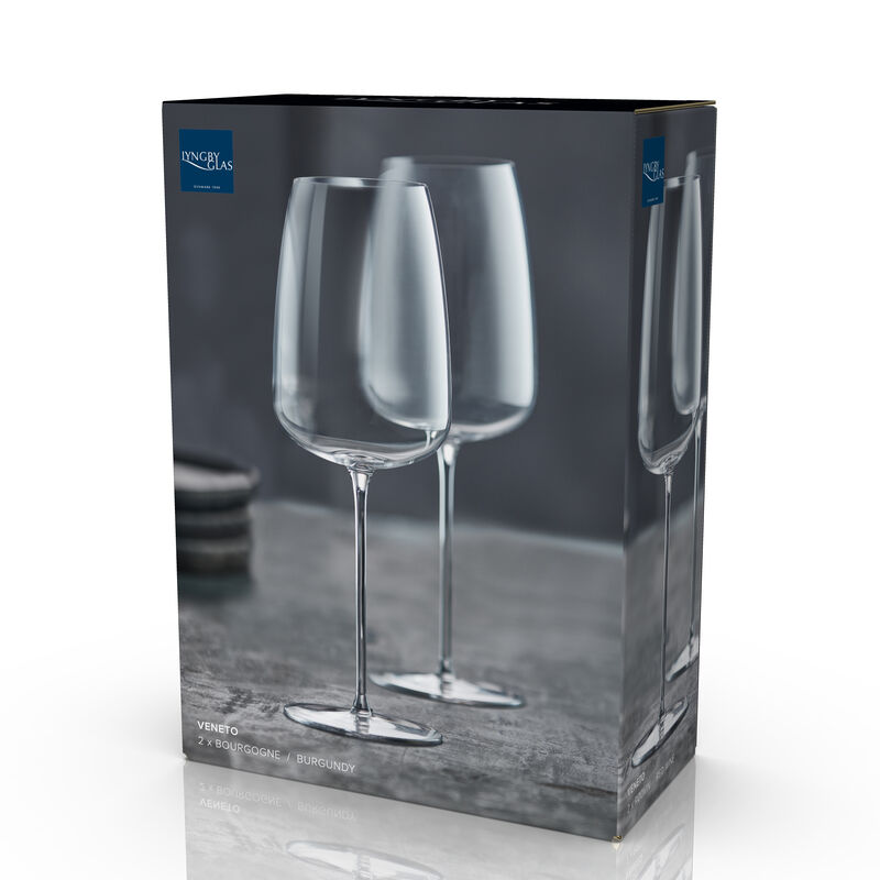 Veneto Verre &agrave; bourgogne 2 pces