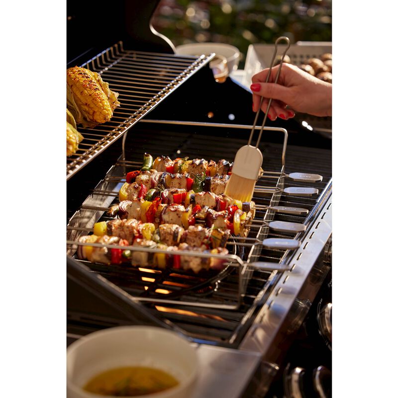 Grillspyd m. stativ 6 stk.