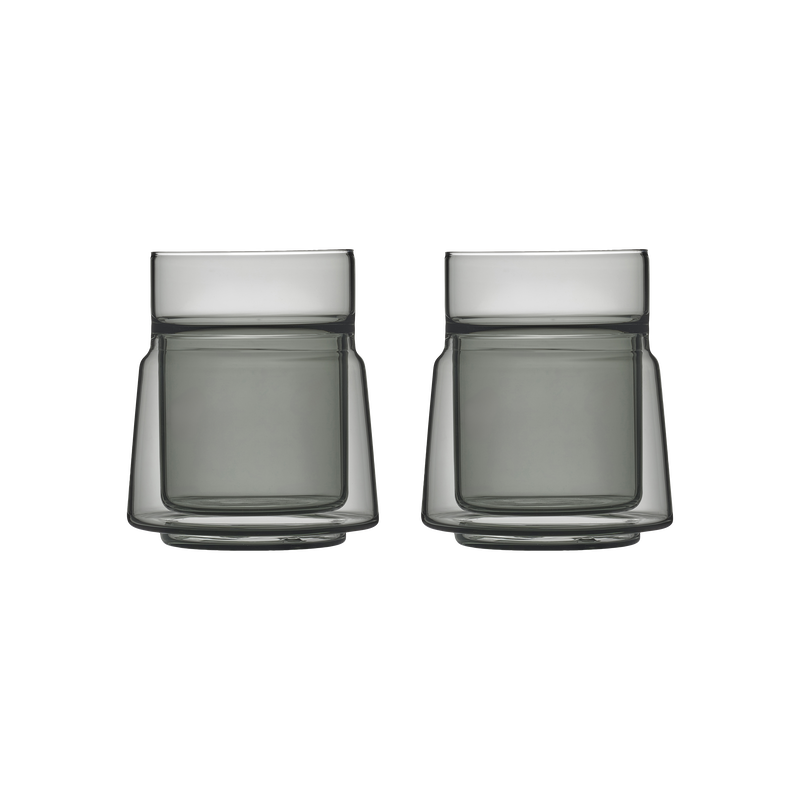 Medium Dobbeltvægget glas 2 stk.