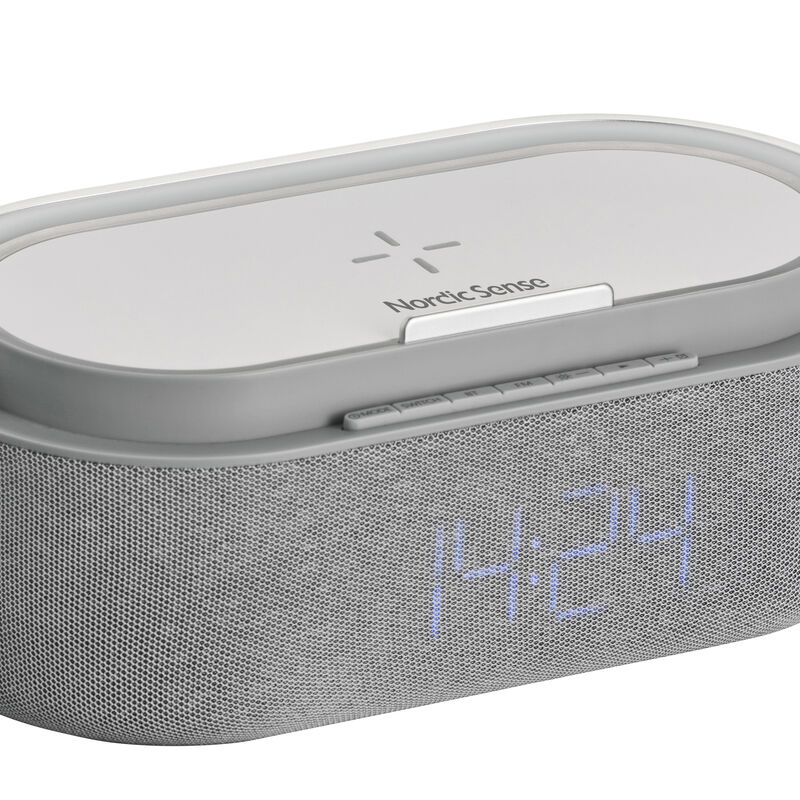 Väckarklocka med ljus