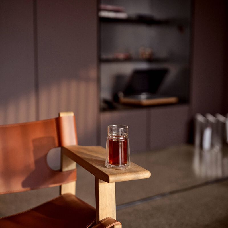 Large Dobbeltvægget glas 2 stk.