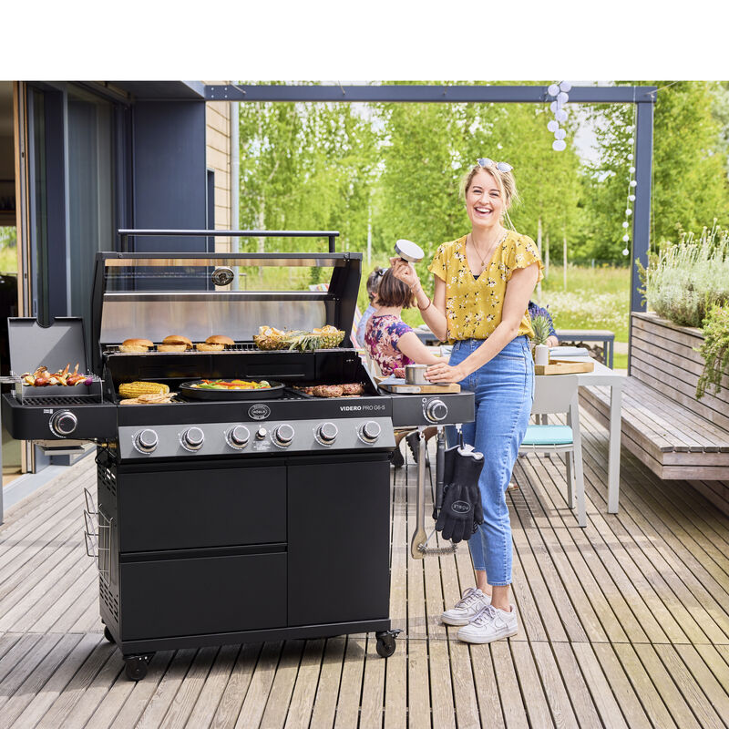 Videro PRO G6-S Vario+ Gasolgrill 27500 watt