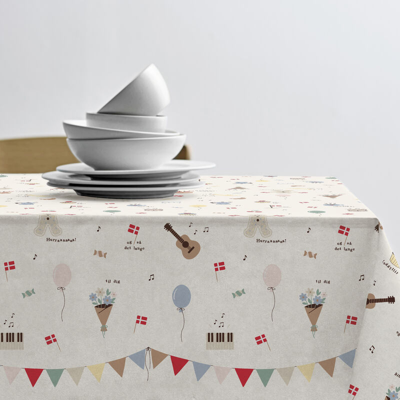 Birthday Acrylic tablecloth w. antislip