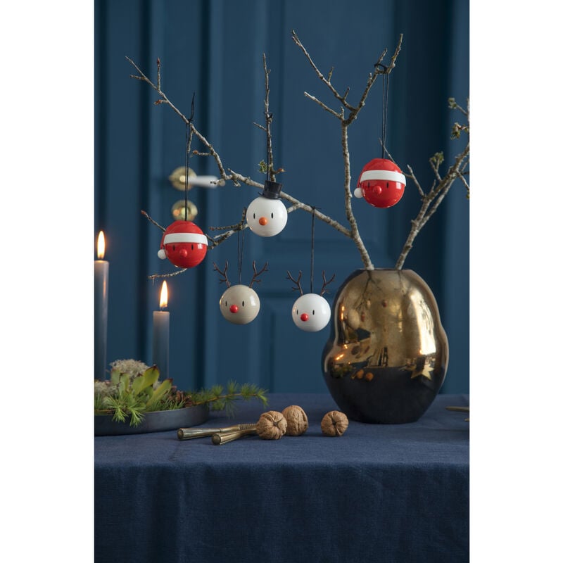 Snowman Juleoppheng 2 stk. Snowman Juleoppheng 2 stk.