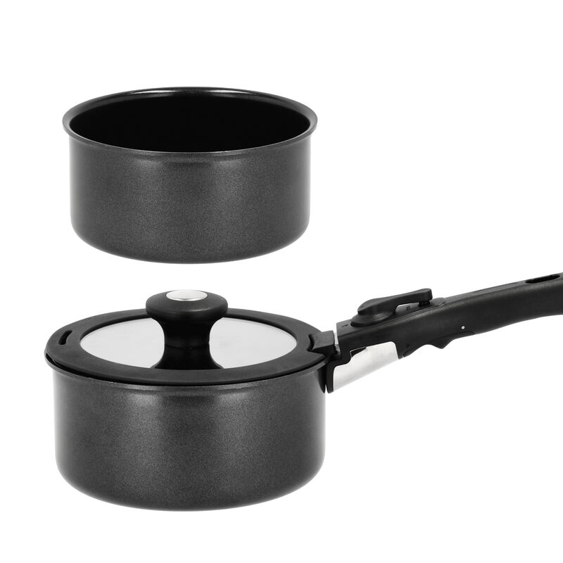 Grytesett m. avtakbart håndtak Grytesett m. avtakbart håndtak