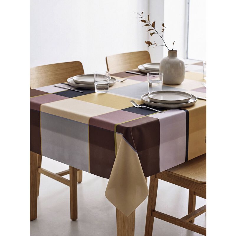 Colour Block Akrylduk med antiglid