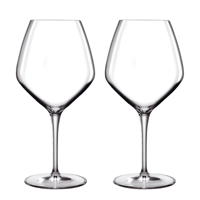 Atelier R&oslash;dvinsglas Barolo/Shiraz 2 stk.