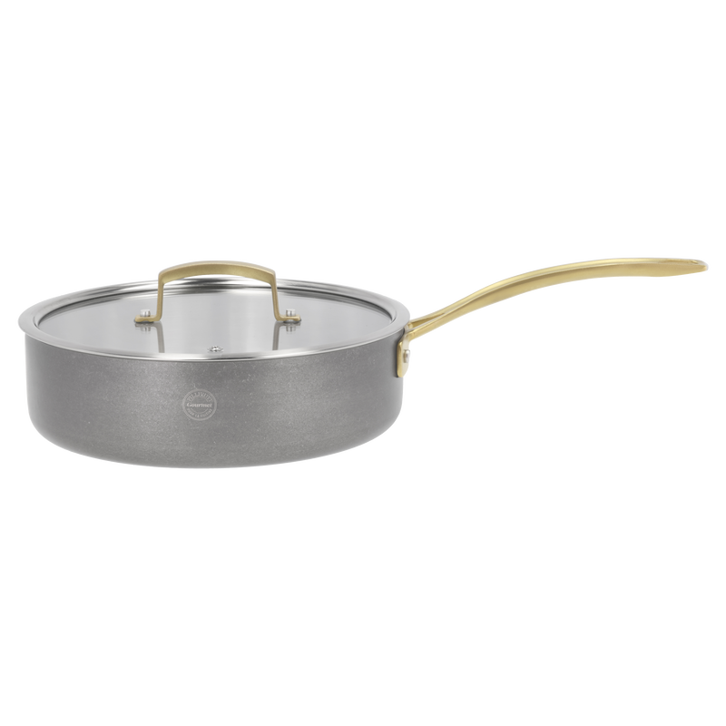 Durance Saut&eacute;panne med glasslokk