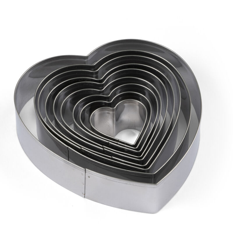 Hjärta Utstickare 9 st