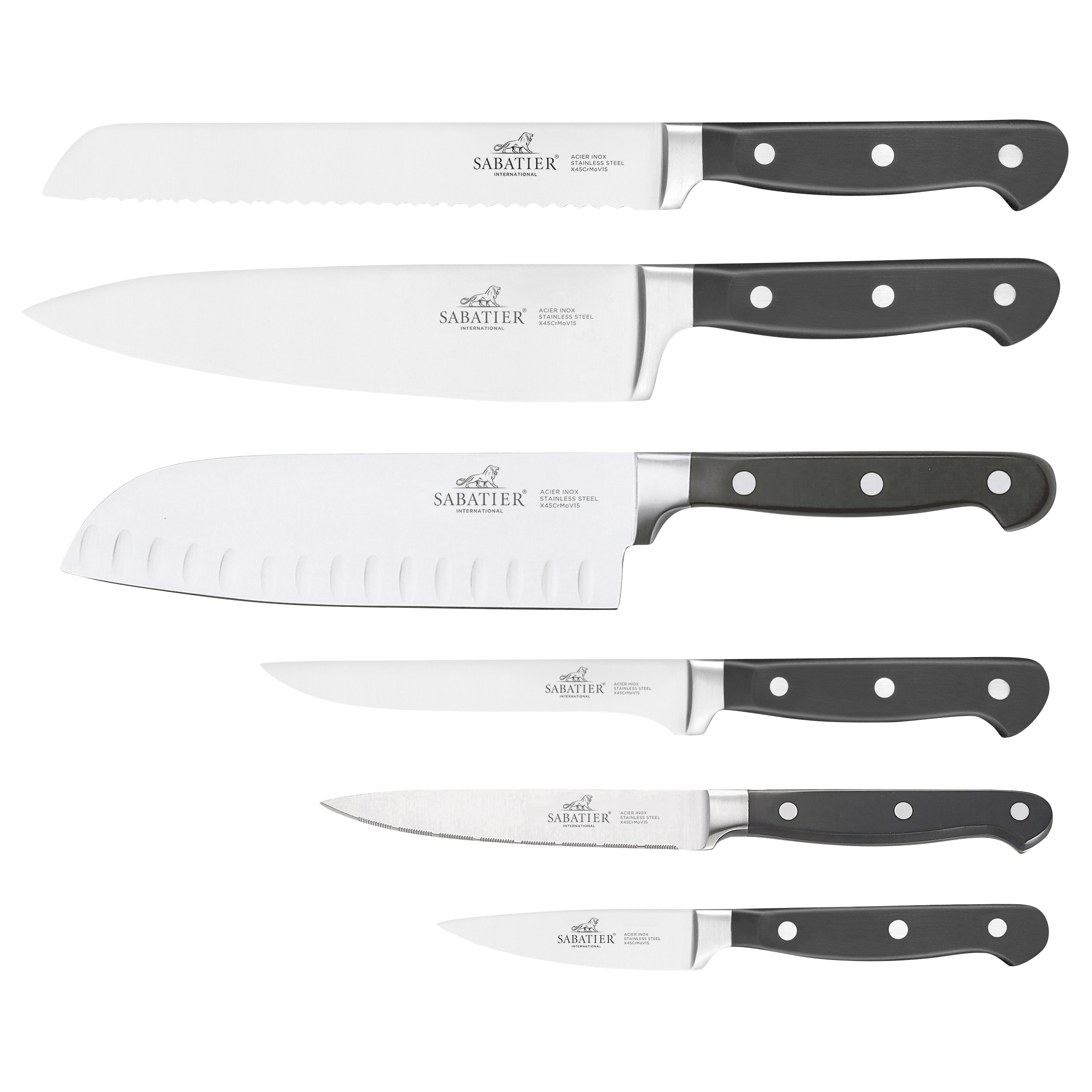 kvarter forsendelse koks Lion Sabatier International | Pluton Knivsæt 6 dele Køb på Kitchen Living  Dining