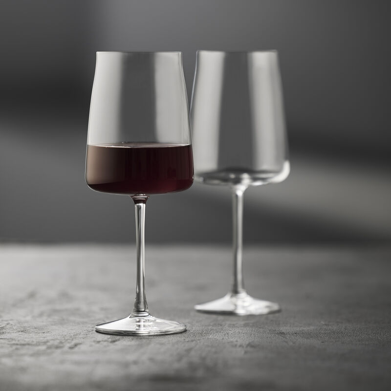 Zero R&oslash;dvinsglas 4 stk.