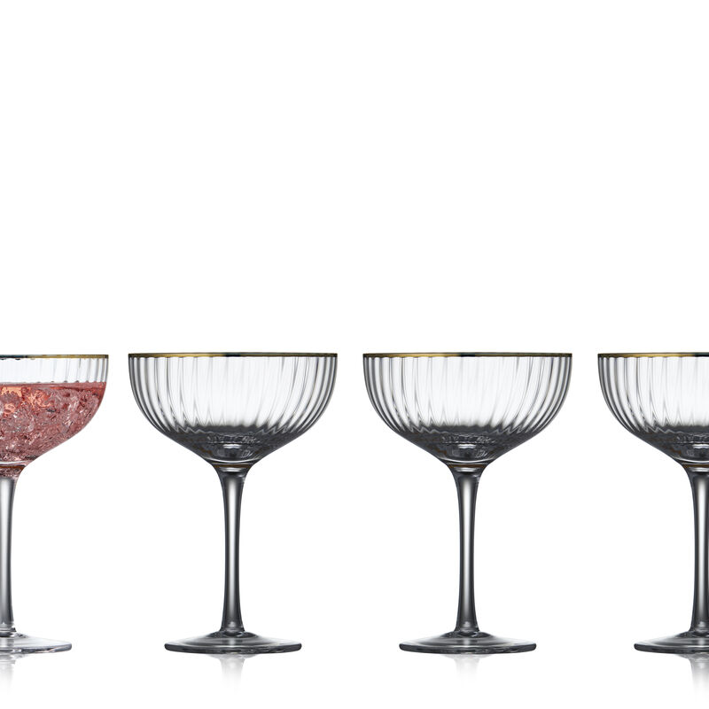 Palermo Gold Cocktailglas 4 stk. Palermo Gold Cocktailglas 4 stk.