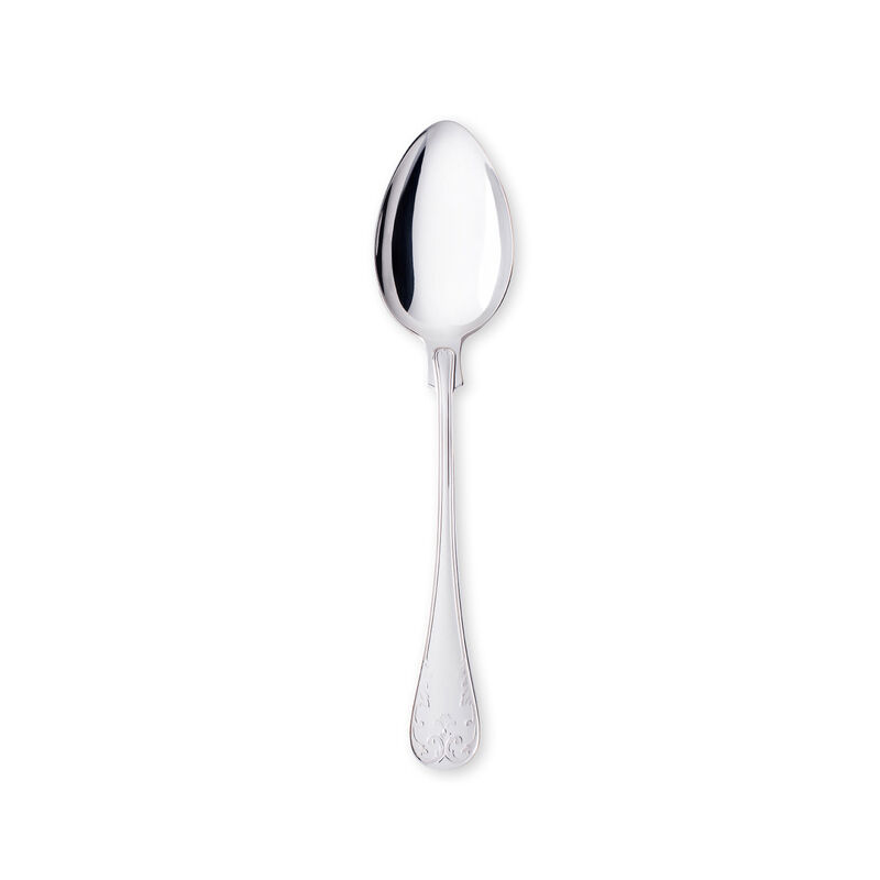 Gammal Fransk Versilberte Dessertl&ouml;ffel