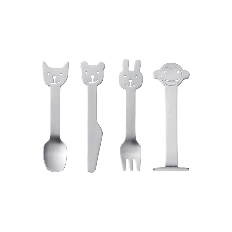 Animal Friends Children's cutlery 4 parts Animal Friends Children's cutlery 4 parts