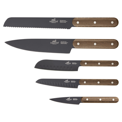 Phenix Walnut Knivset 5 delar