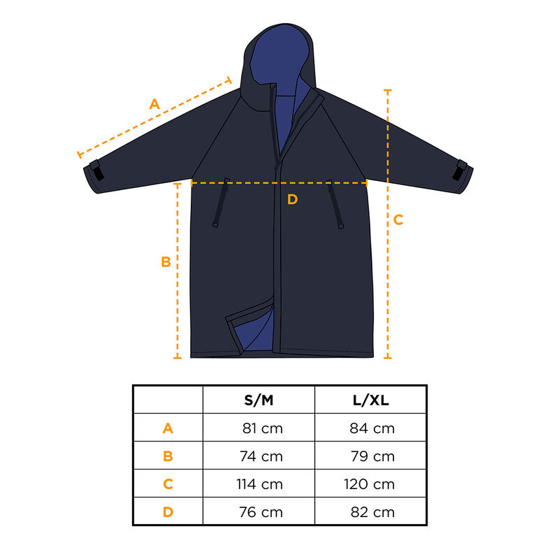 North Poncho d&rsquo;ext&eacute;rieur chaud