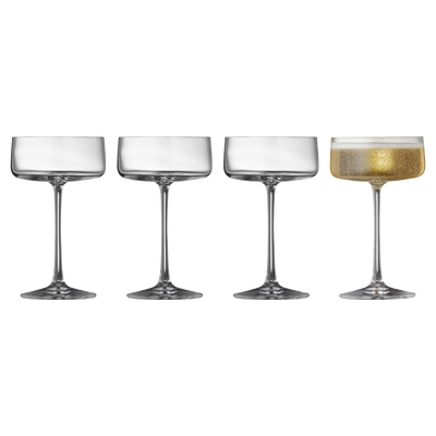 Zero Champagne coupe 4 pcs