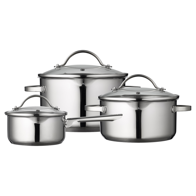 Endurance Cookware set w lid 6 parts