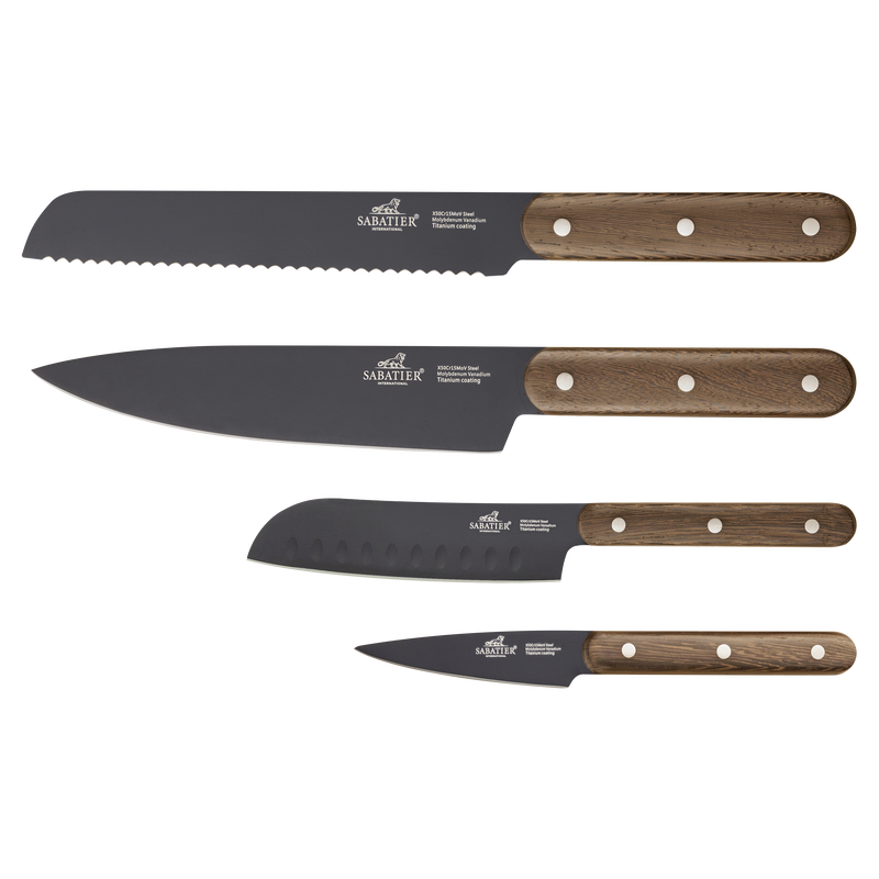 Phenix Walnut Knivs&aelig;t 4 dele