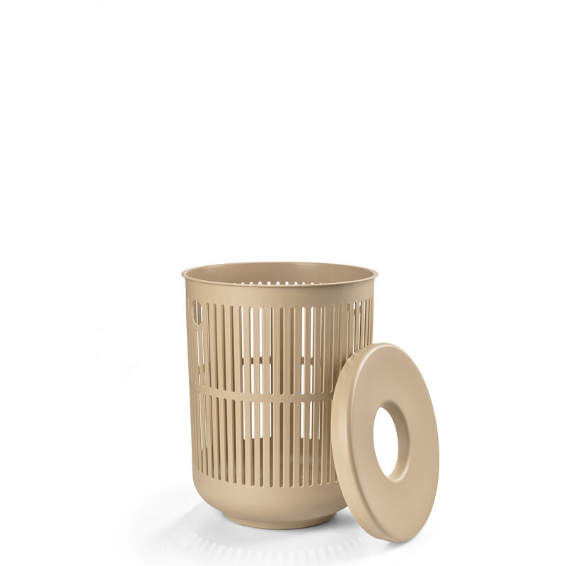 Ume Panier &agrave; linge avec couvercle