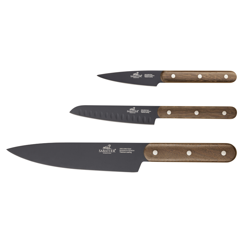 Phenix Walnut Knivs&aelig;t 3 dele