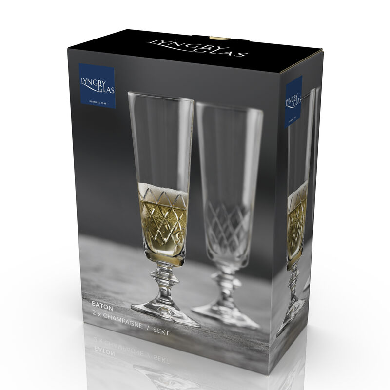 Eaton Champagneglas 2 stk. Eaton Champagneglas 2 stk.