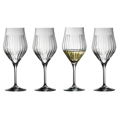 Ane Verre &agrave; vin blanc 4 pces