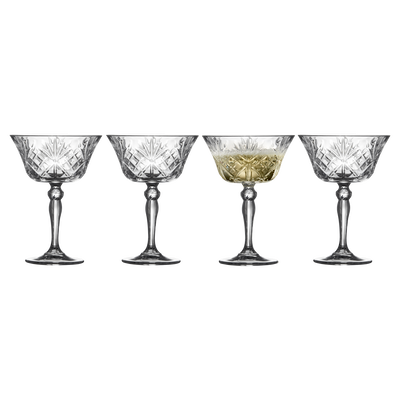 Melodia Champagnesk&aring;l 4 st