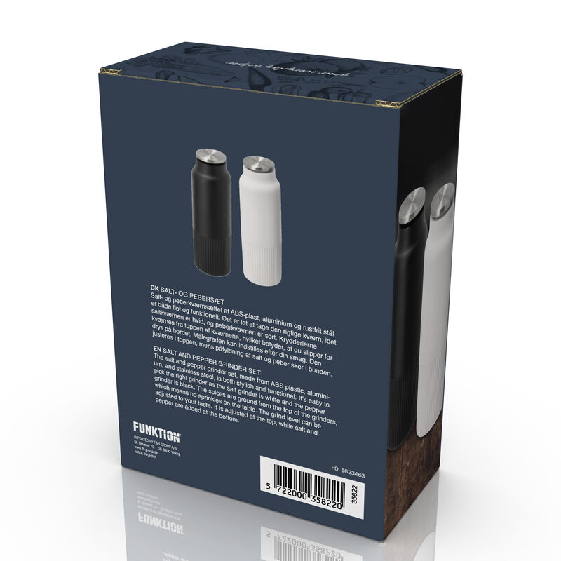 Salt- og pepperkvernsett