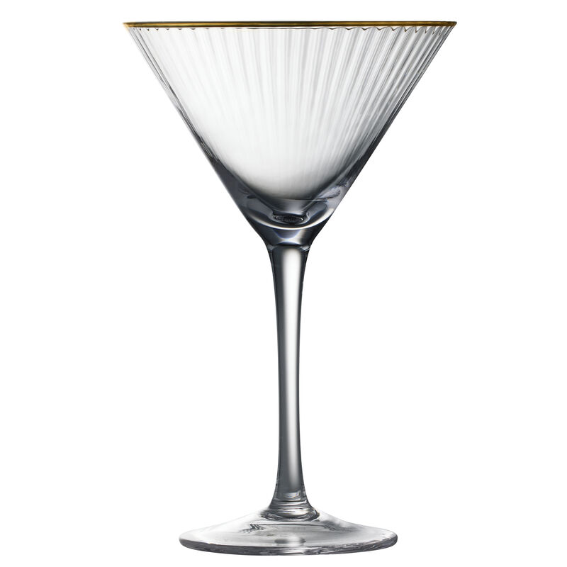 Palermo Gold Martini glass 4 pcs Palermo Gold Martini glass 4 pcs