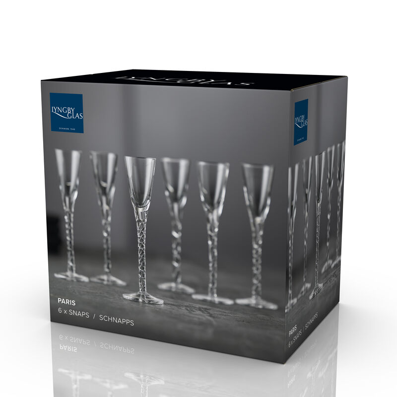 Paris Schnappsglas 6 Stck. Paris Schnappsglas 6 Stck.