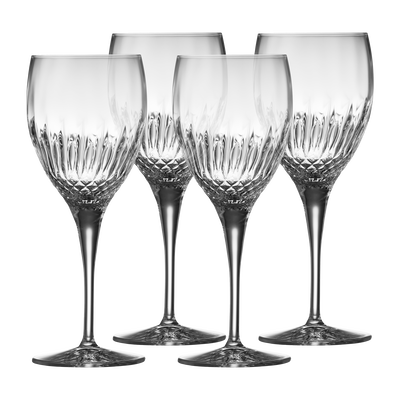Diamante Hvidvinsglas 4 stk. Diamante Hvidvinsglas 4 stk.