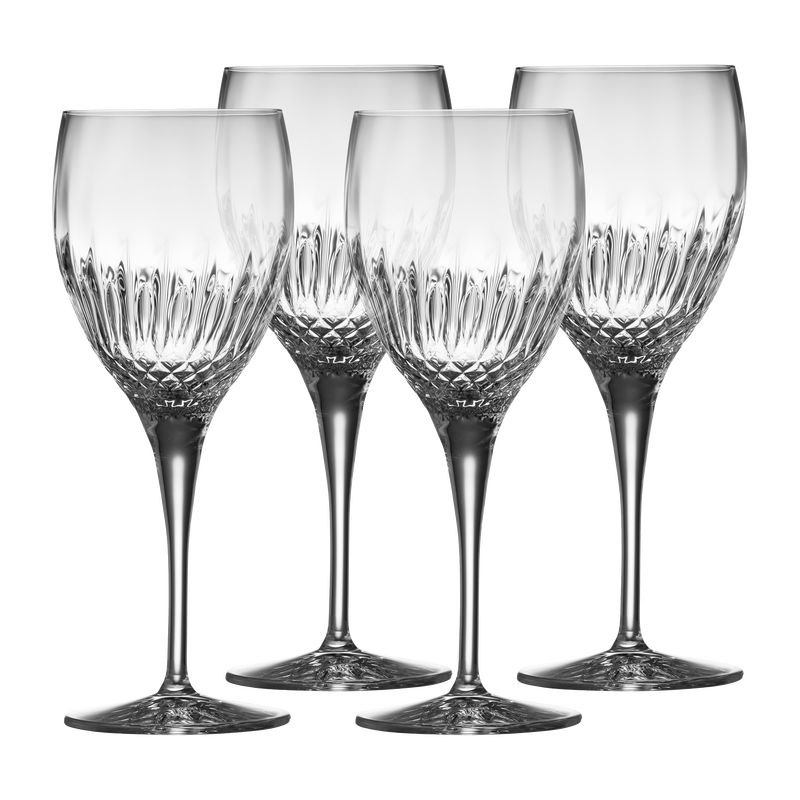 Diamante Hvidvinsglas 4 stk. Diamante Hvidvinsglas 4 stk.