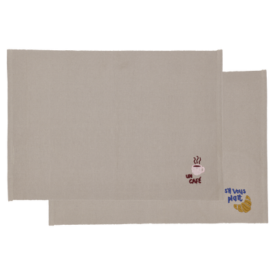 Bistro Bordstablett 2 st