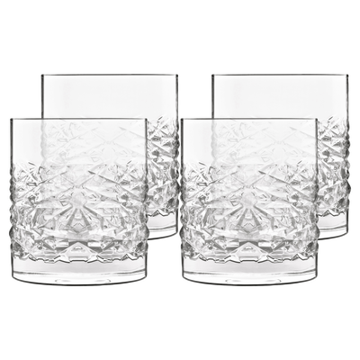 Mixology Textures Vattenglas/whiskyglas 4 st