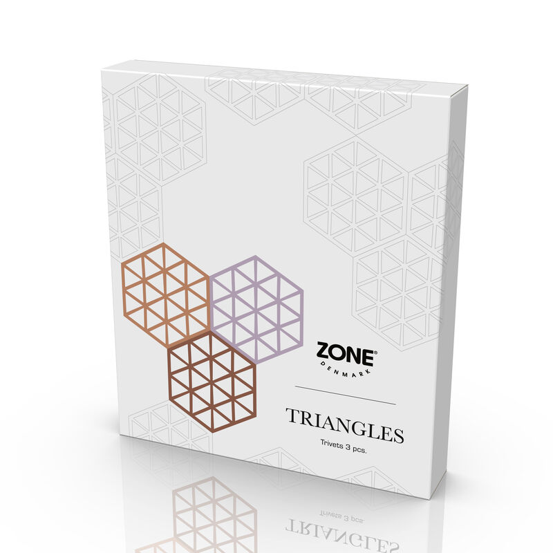 Triangles Trivet 3 pcs