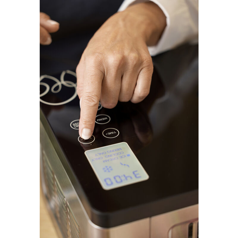 Iskremmaskin m. kompressor 180 watt