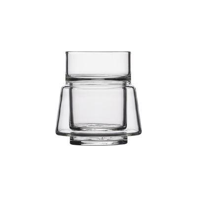 Small Dobbeltv&aelig;gget glas