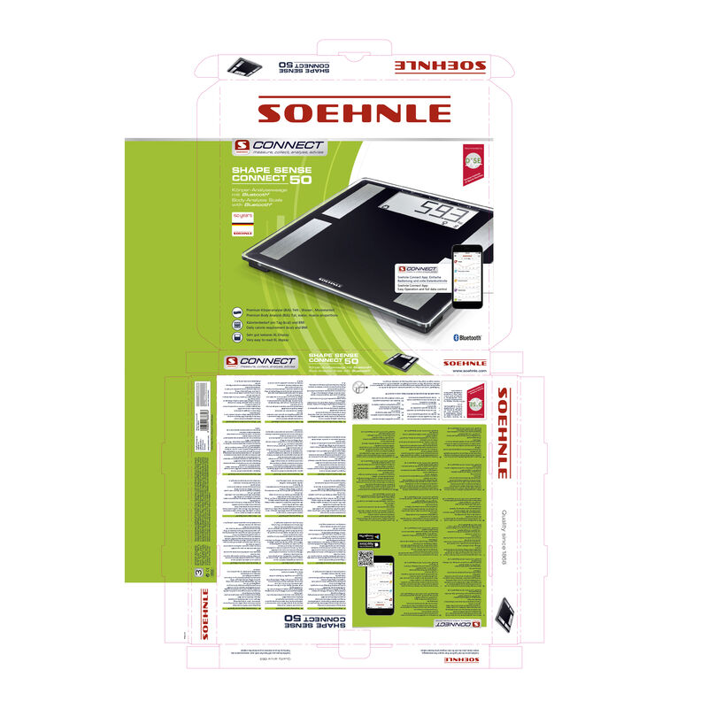 Shape Sense Connect 50 Kroppsanalysevekt