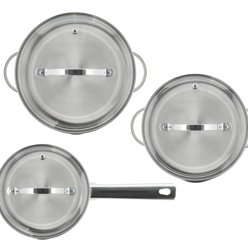 Endurance Cookware set w lid 6 parts