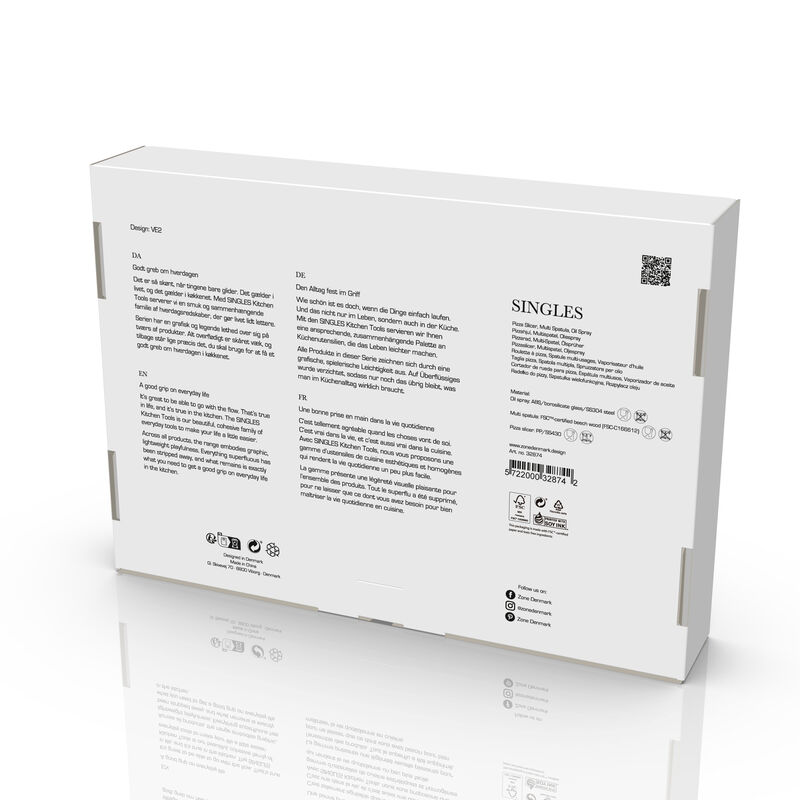 Singles Pizzaset 3 delar